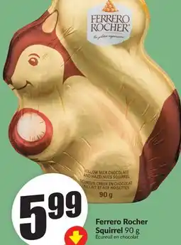 Chalo FreshCo Ferrero Rocher Squirrel 90 g offer