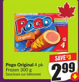 Chalo FreshCo Pogo Original 4 pk Frozen 300 g offer