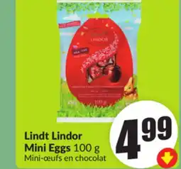 Chalo FreshCo Lindt Lindor Mini Eggs 100 g offer