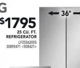 RONA 25 CU. FT. REFRIGERATOR offer