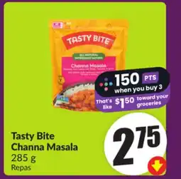 Chalo FreshCo Tasty Bite Channa Masala 285 g offer