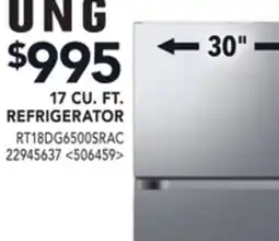 RONA 17 CU. FT. REFRIGERATOR offer