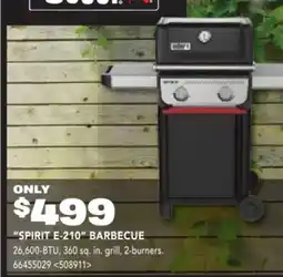 RONA SPIRIT E-210 BARBECUE offer