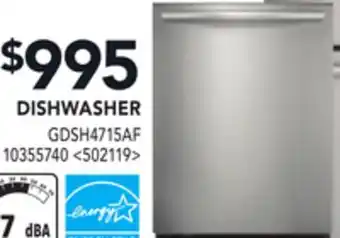 RONA FRIGIDAIRE GALLERY DISHWASHER offer