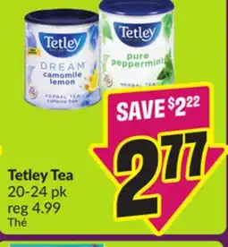 Chalo FreshCo Tetley Tea 20-24 pk offer