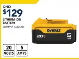 RONA LITHIUM-ION BATTERY offer