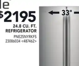 RONA GE Profile 24.8 CU. FT. REFRIGERATOR offer