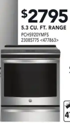 RONA 5.3 CU. FT. RANGE offer