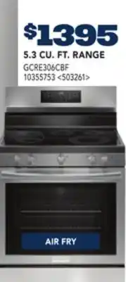 RONA Frigidaire 5.3 CU.FT. RANGE offer