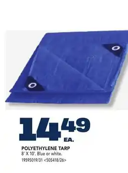 RONA POLYETHYLENE TARP offer