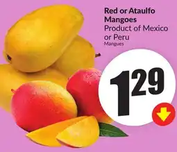 FreshCo Red or Ataulfo Mangoes Product of Mexico or Peru offer