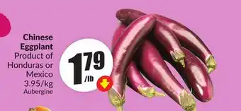 FreshCo Chinese Eggplant Product of Honduras or Mexico offer