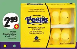 FreshCo Peeps Marshmallow Chicks 85g offer