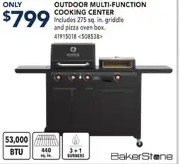 RONA OUTDOOR MULTI-FUNCTION COOKING CENTER offer