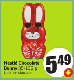 FreshCo Nestlé Chocolate Bunny 85-132 g offer