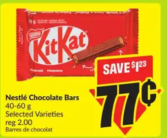 FreshCo Nestlé Chocolate Bars 40-60 g Selected Varieties offer