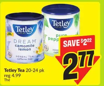 FreshCo Tetley Tea 20-24 pk offer