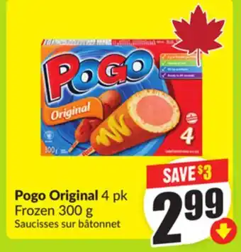 FreshCo Pogo Original 4 pk Frozen 300 g offer