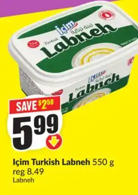 FreshCo Içim Turkish Labneh 500 g offer