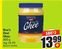 FreshCo Brar's Desi Ghee 800 g offer