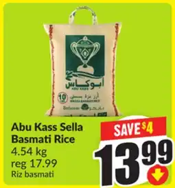 FreshCo Abu Kass Sella Basmati Rice offer