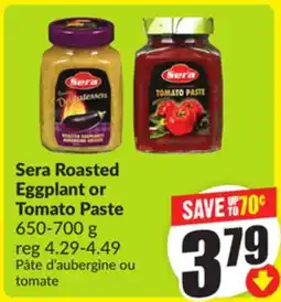 FreshCo Sera Roasted Eggplant or Tomato Pasta 650 -700 g offer