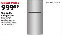 Home Hardware 18.3 Cu. Ft. Refrigerator offer