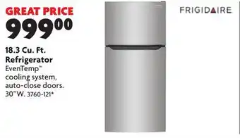 Home Hardware 18.3 Cu. Ft. Refrigerator offer