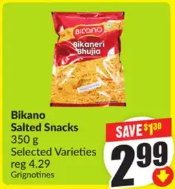 FreshCo Bikano Salted Snacks 350 g Selected Varieties offer