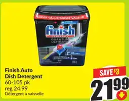 FreshCo Finish Auto Dish Detergent 60-105 pk offer