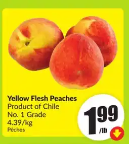 FreshCo Yellow Flesh Peaches Product of Chile No. 1 Grade offer