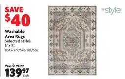 Home Hardware Washable Area Rugs offer