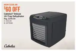 Cabela's Cabela's Deluxe 10-Tray Dehydrator offer