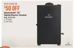 Cabela's Masterbuilt 30 Digital Electric Smoker offer