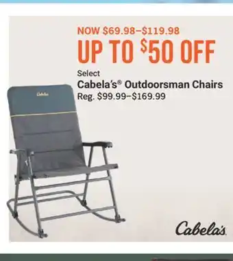 Cabela's Cabela's Outdoorsman Chairs offer