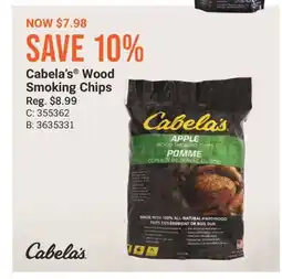 Cabela's Cabela's Wood Smoking Chips offer