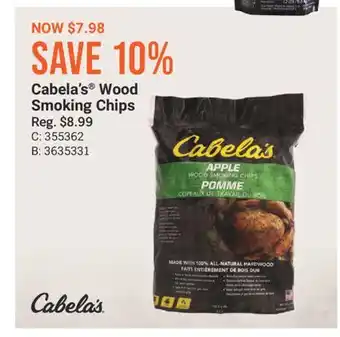 Cabela's Cabela's Wood Smoking Chips offer