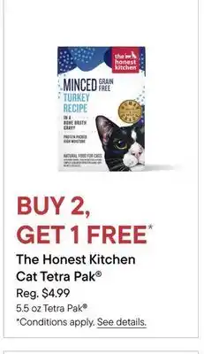 Petvalu The Honest Kitchen Cat Tetra pak offer