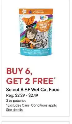 Petvalu Select B.F.F Wet Cat Food offer