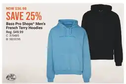 Cabela's Bass Pro Shops Men's French Terry Hoodies offer