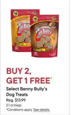 Petvalu Select Benny Bully's Dog Treats offer