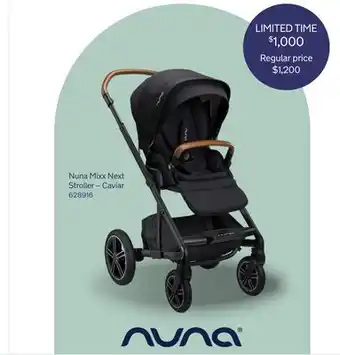 Babies 'R' Us Nuna Mixx Next Stroller – Caviar offer