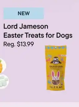 Petvalu Lord Jameson Easter Treats for Dogs offer