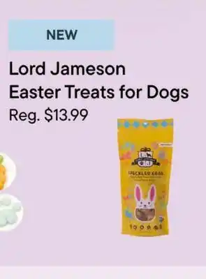 Petvalu Lord Jameson Easter Treats for Dogs offer