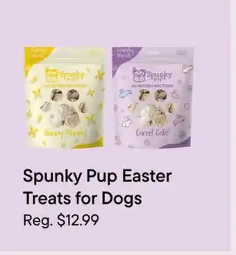 Petvalu Spunky Pup Easter Treats for Dogs offer