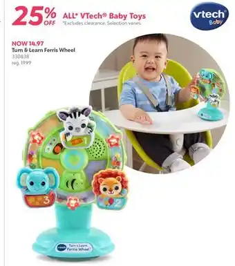 Babies 'R' Us VTech Tums & Learn Ferris Wheel offer