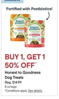 Petvalu Honest to Goodness Dog Treats offer