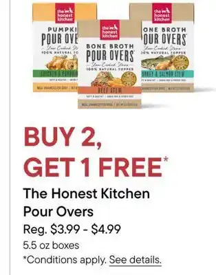 Petvalu The Honest Kitchen Pour Overs offer