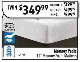 Oxford Mills Memory Pedic TWIN offer