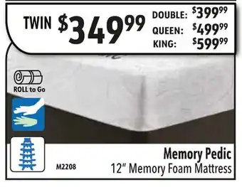 Oxford Mills Memory Pedic TWIN offer